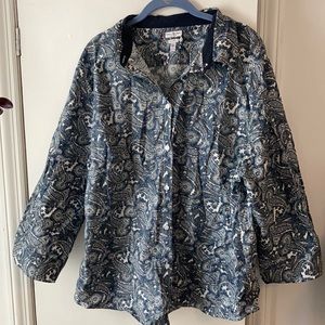 3/$20 Rebecca Malone Button-up